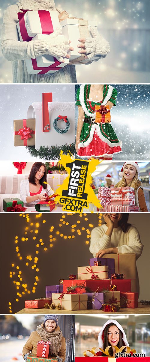 Stock Image Christmas package