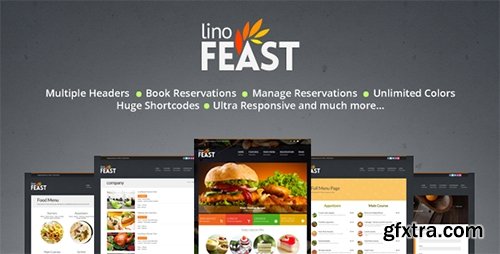 ThemeForest - LinoFeast 5.0.0 - Restaurant Responsive WordPress Theme - 4762544