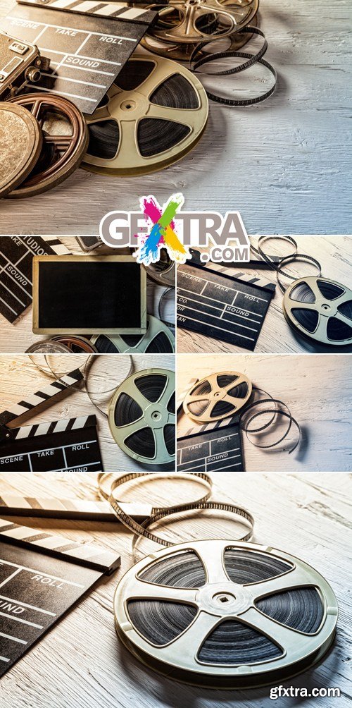 Stock Photo - Vintage Cinema Backgrounds