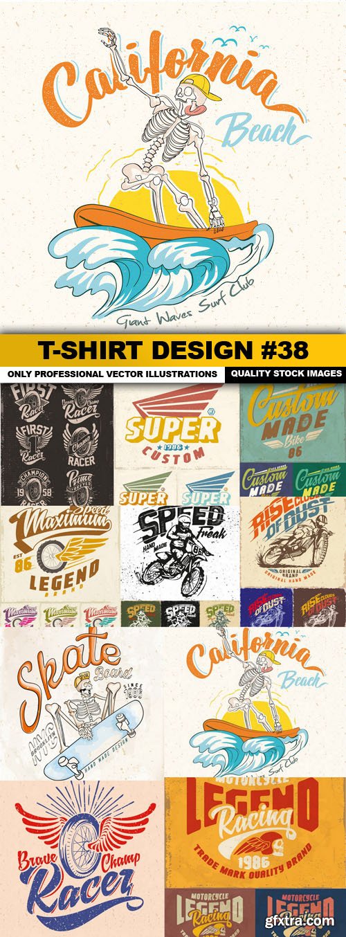 T-Shirt Design #38 - 10xEPS