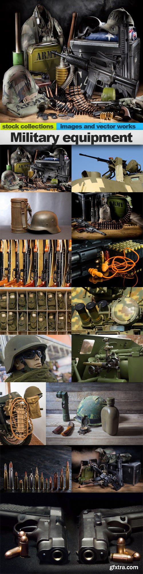 Military equipment, 15 x UHQ JPEG