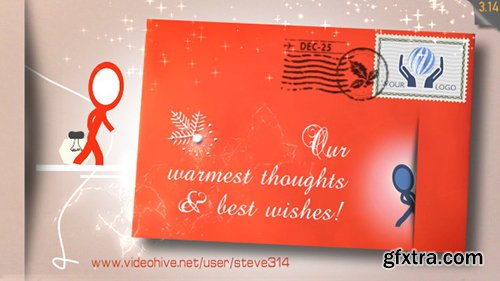 Videohive Inkman Christmas Holiday card 9686324