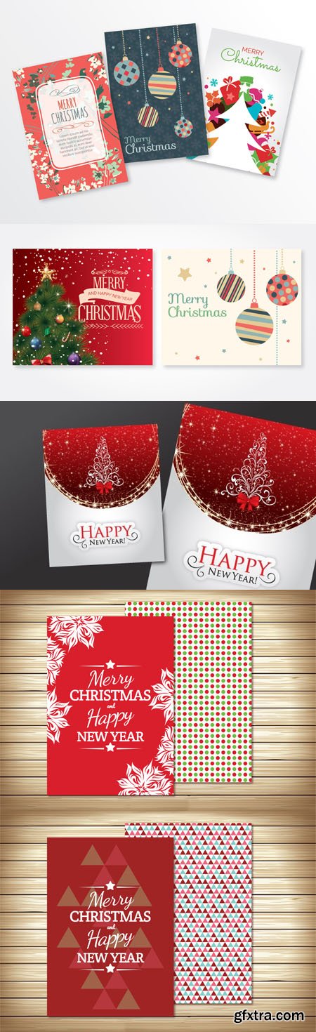 Christmas & Happy New Year! Greeting Cards