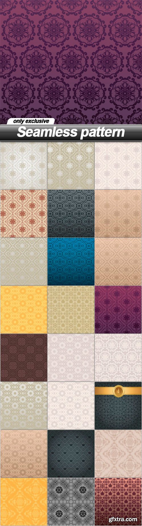 Seamless pattern - 25 EPS