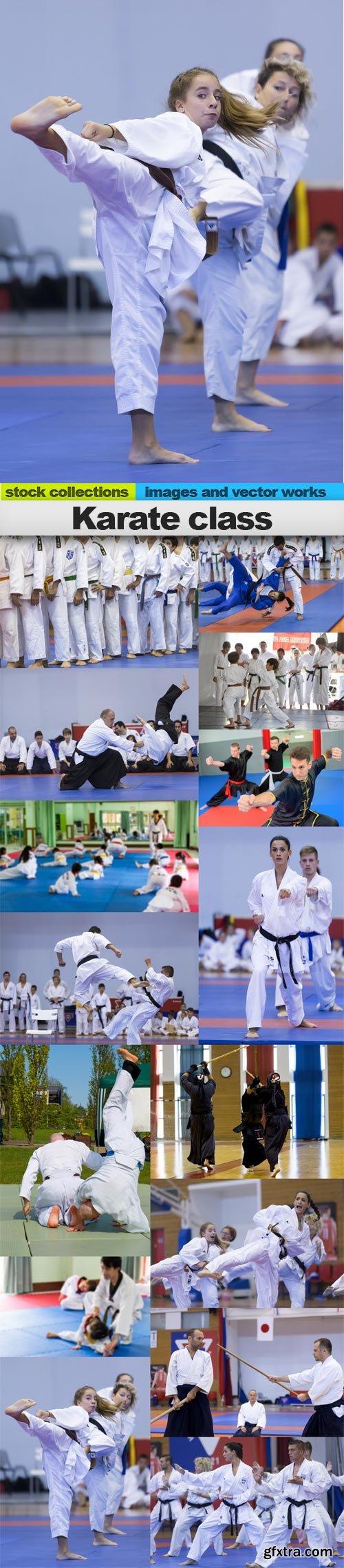 Karate class, 15 x UHQ JPEG