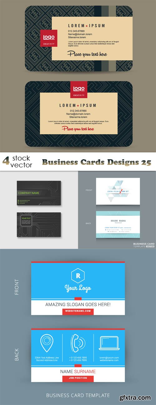 Vectors - Business Cards Designs 25