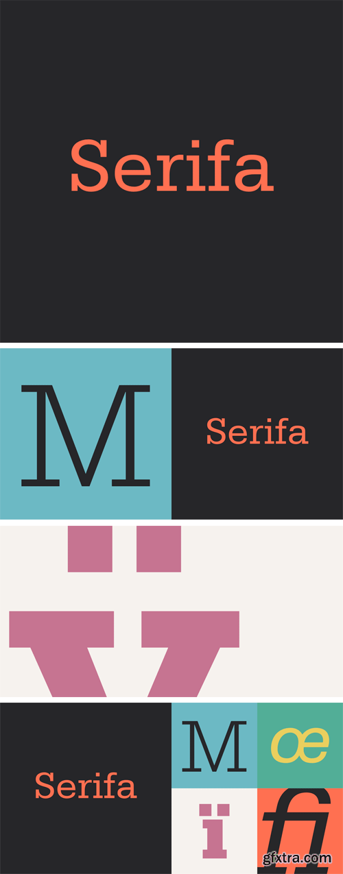 Serifa Font Family