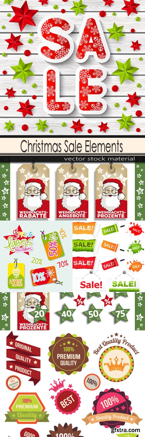 Christmas Sale Elements