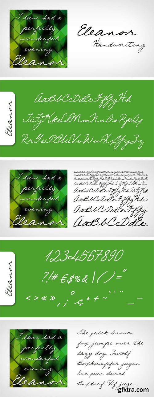 Eleanor Handwriting Font