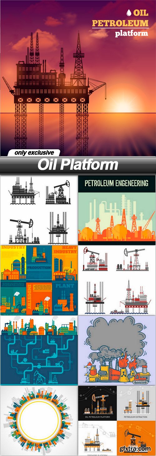 Oil Platform - 9 EPS