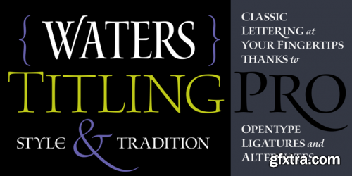 Waters Titling Font Family