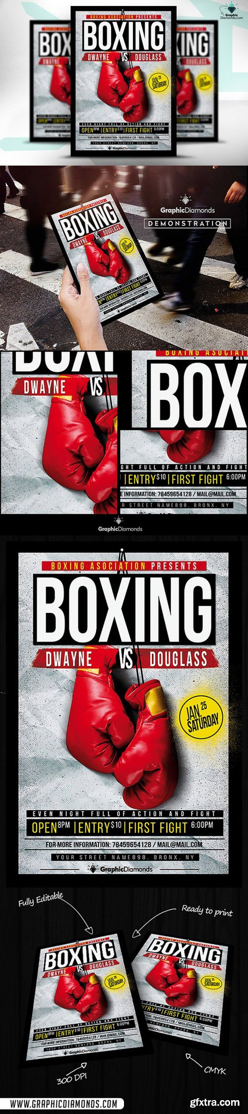 CM - Boxing Flyer Template 475981