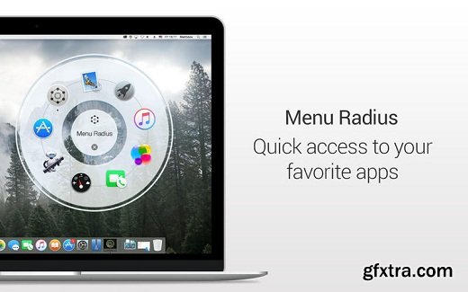 Menu Radius 1.0 (Mac OS X)