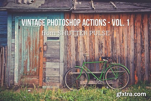 Shutter Pulse - Vintage Photoshop Actions