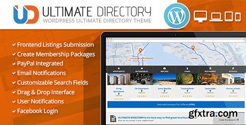 ThemeForest - Ultimate Directory v2.1.0 - Responsive WordPress Theme - 8043893