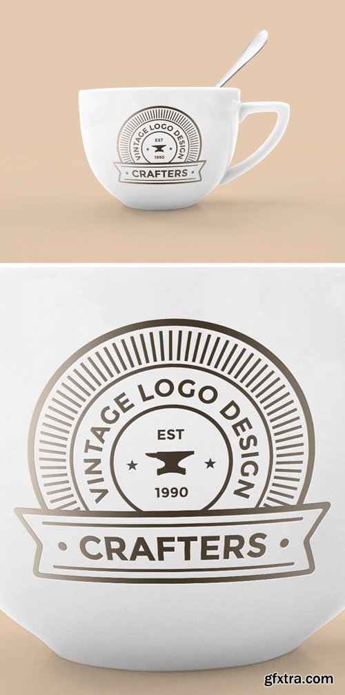 Logo Muck-Up - Logo on Coffee Cup