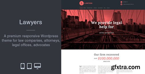 ThemeForest - Lawyers v1.5.0 - Responsive Business Wordpress Theme - 6835497