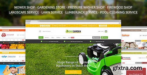 ThemeForest - 123 Garden v1.1.5 - Gardening / Flower Shop & Landscape / Cleaning / Construction Service Theme - 9828955