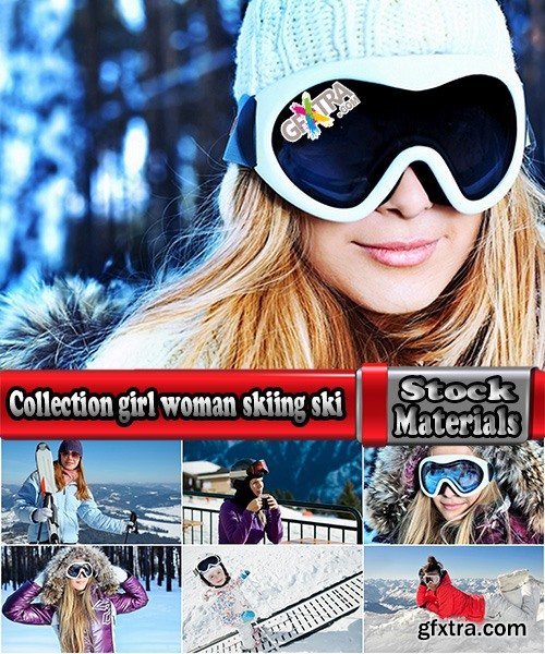 Collection girl woman skiing ski resort 25 HQ Jpeg