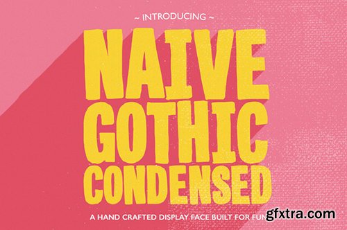 Creativemarket Naive Gothic Condensed 486387