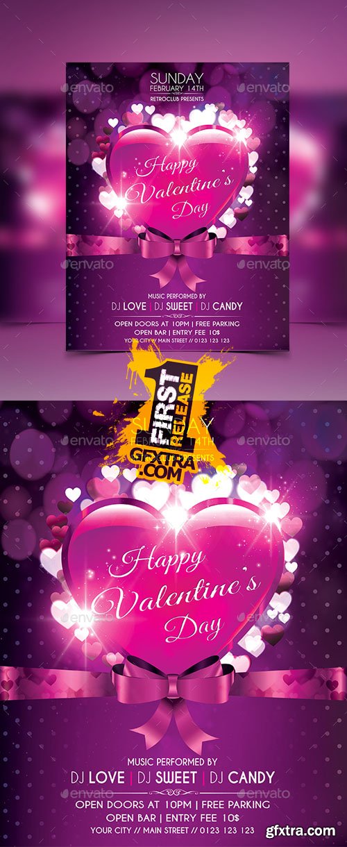 GR - Valentine\'s Day Flyer 14401041