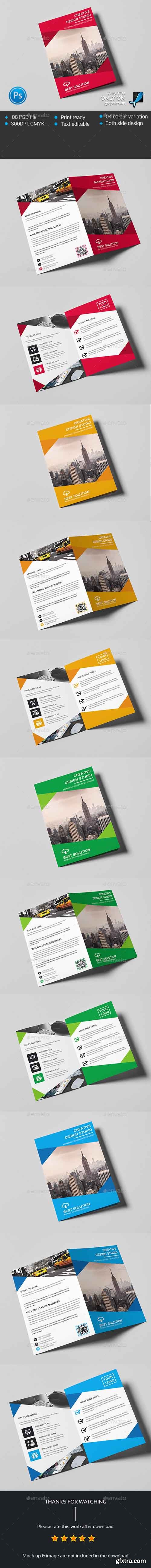 GR - Corporate Business Bi-fold Brochure 13948978