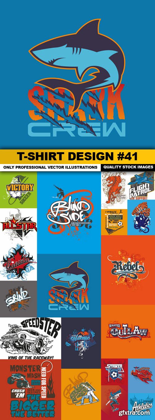T-Shirt Design #41 - 20xEPS