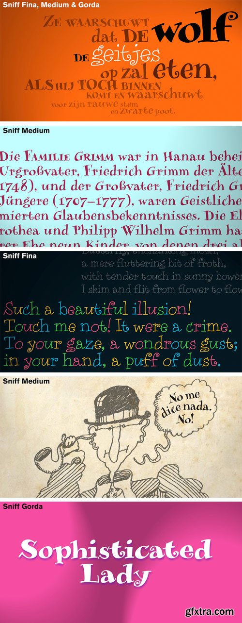 Sniff Font Family
