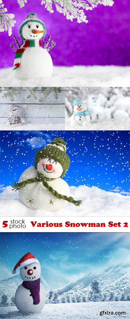 Photos - Various Snowman Set 2