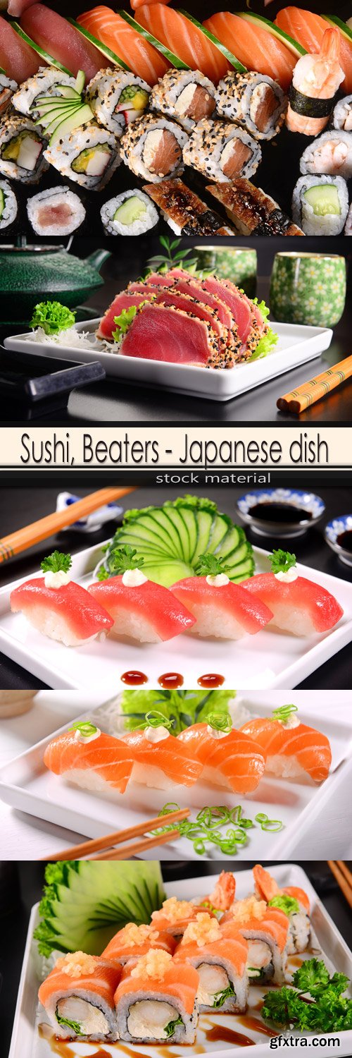 Sushi, Beaters - Japanese dish