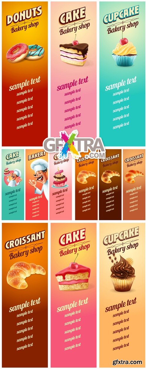 Food Banners Vector 2