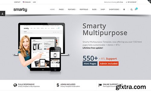 WrapBootstrap - Smarty v1.1.2 - Website + Admin + RTL