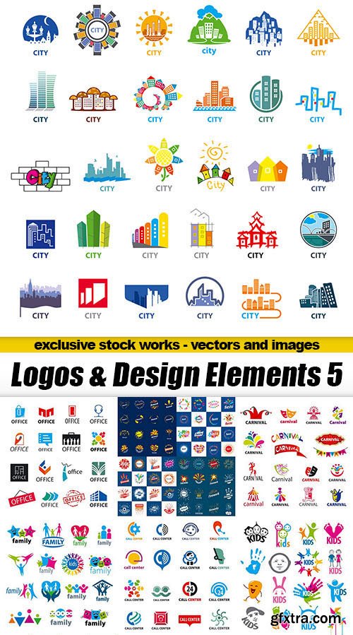 Logos & Design Elements 5 - 25xEPS