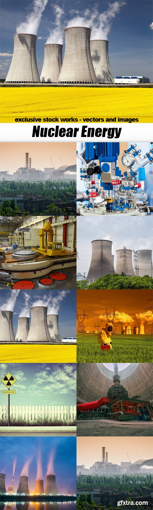 Nuclear Energy - 10x JPEGs