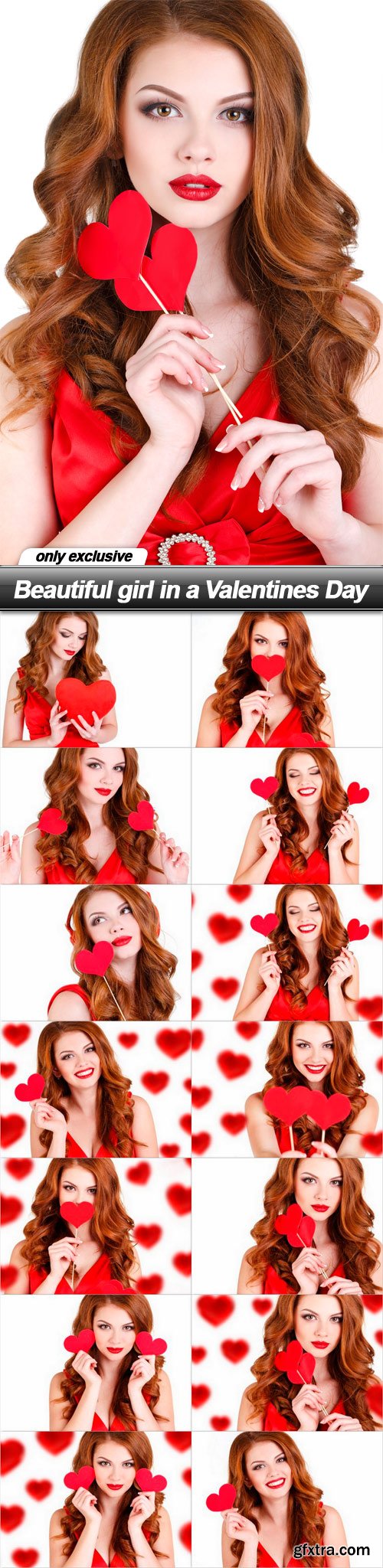 Beautiful girl in a Valentines Day - 15 UHQ JPEG
