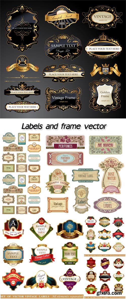 Labels and frame vector