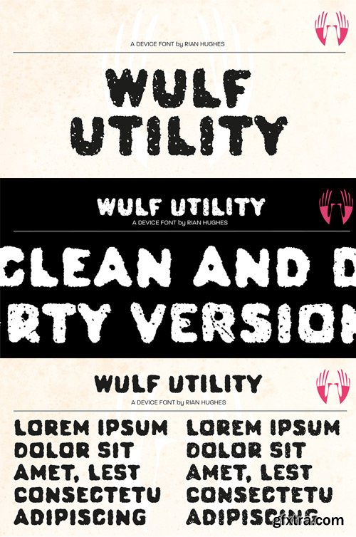 Wulf Utility Font Family $70