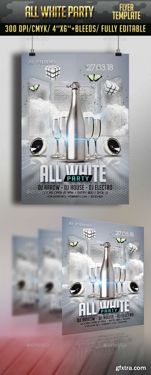 GR - All White Party Flyer 12042001