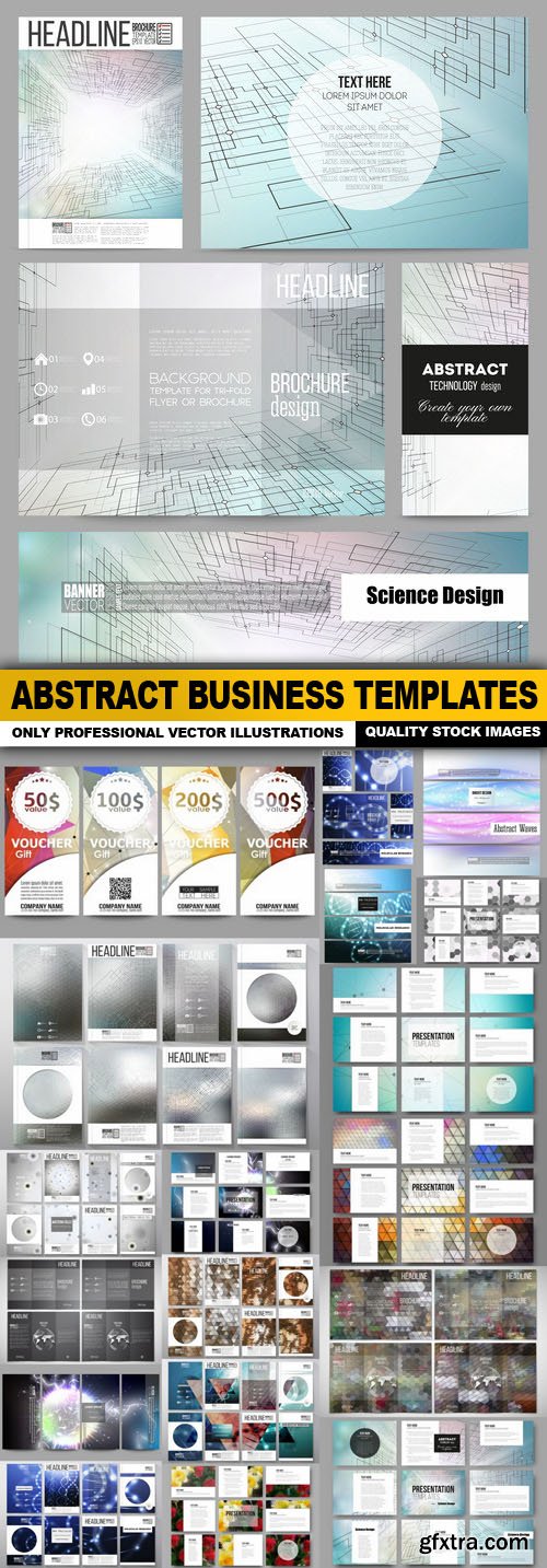 Abstract Business Templates - 20 Vector