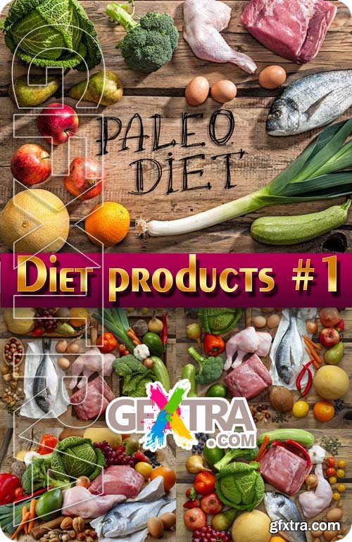Diet products #1 - Stock Photo
