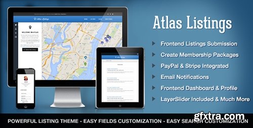 ThemeForest - Atlas v2.3.12 - Directory Listings Premium WordPress Theme - 5736374