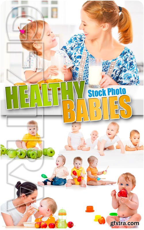 Healthy babies - UHQ Stock Photo