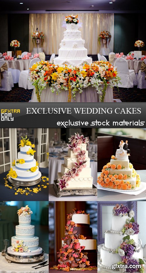 Exclusive Wedding Cakes - 7 UHQ JPEG