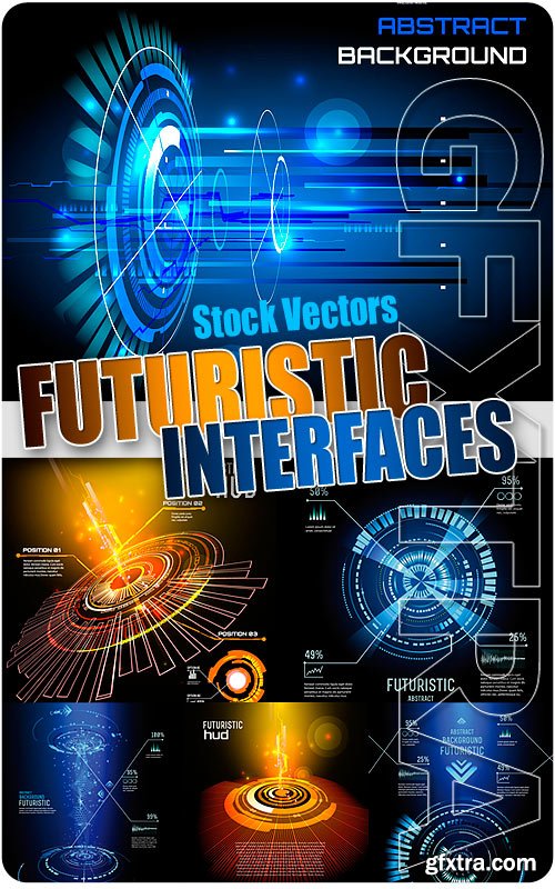Futuristic interface - Stock Vectors