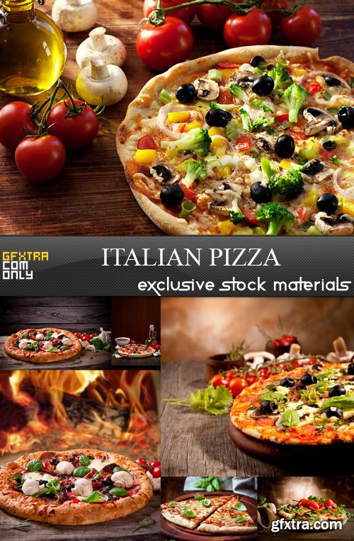 Italian Pizza - 7 UHQ JPEG