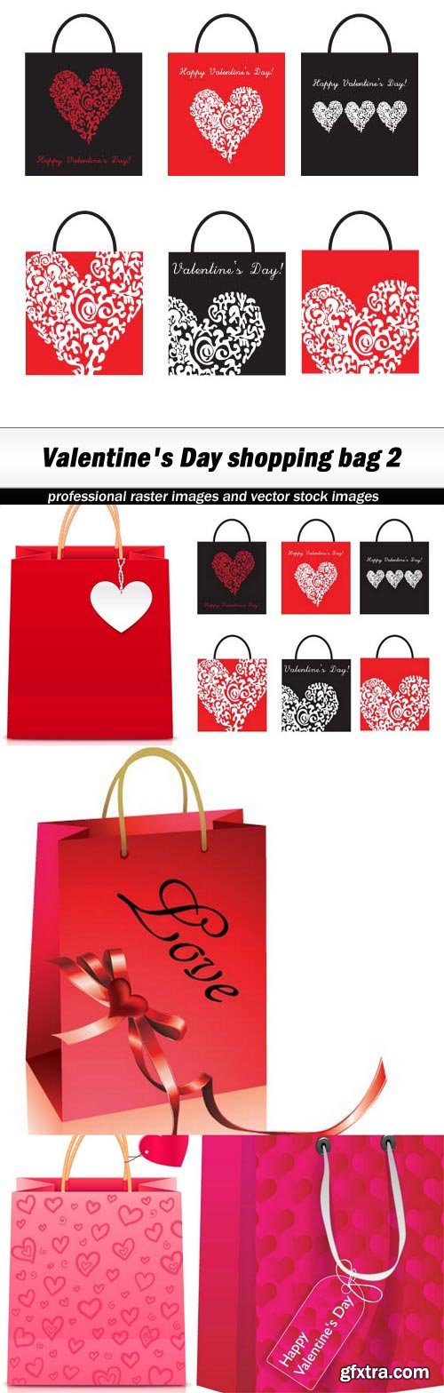 Valentine\'s Day shopping bag 2