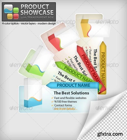 GraphicRiver - Product Showcase with Transparent Box - 114596