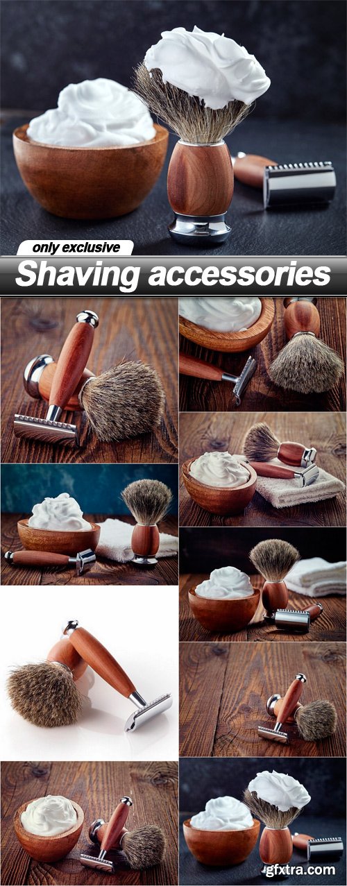 Shaving accessories - 9 UHQ JPEG
