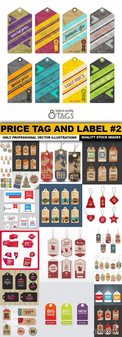 Price Tag And Label #2 - 20 Vector