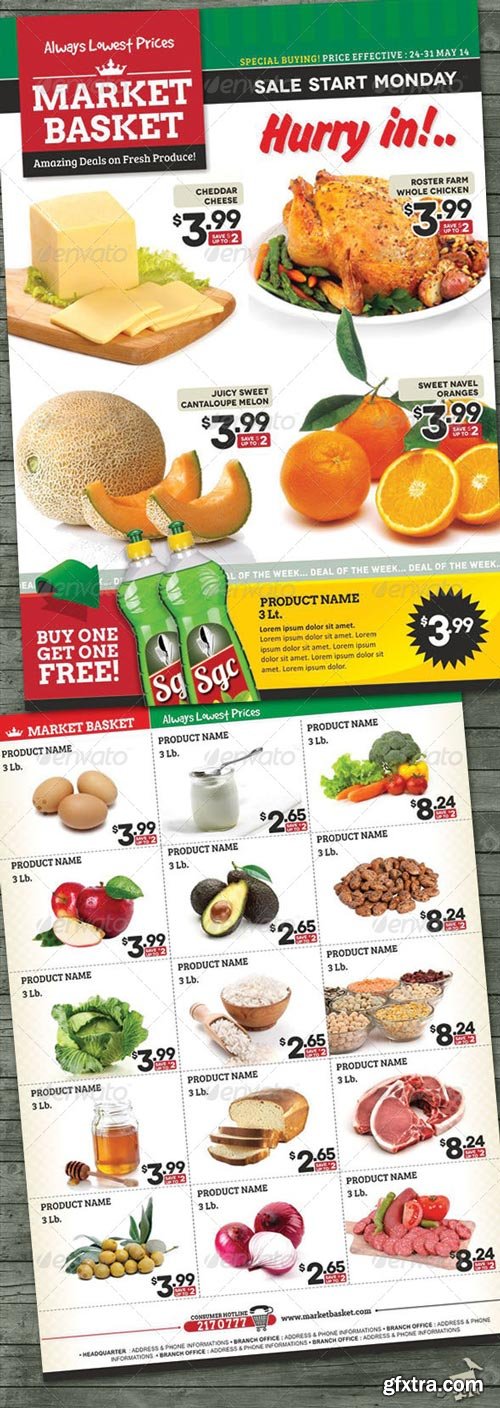 GraphicRiver - Supermarket Sale Flyer - 7739177